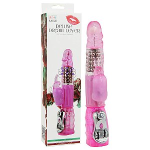 Vibrador Delux Rotativo Dream Lover Pretty Love