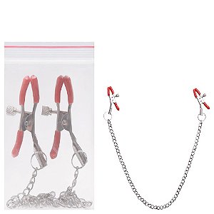 Grampos Corrente Prendedor Mamilo Sexy Import