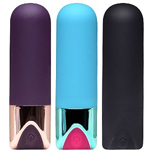 Bullet Vibrador Recarregável 6,5 X 1,8cm Sexy Import