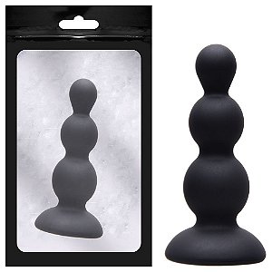 Plug Escalonado Silicone 7,5 X 2,7cm Sexy Import