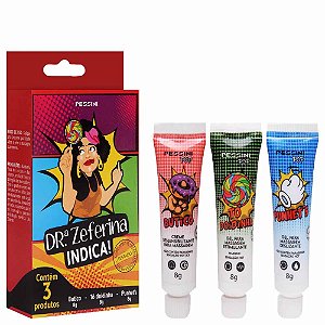 Kit Dra Zeferina 3 Géis Funcionais Pessini