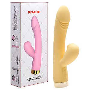 Vibrador Ponto G Pulsação 12 Modos Scaleid Sexy Import