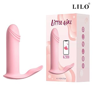 Little Girl Estimulador 10 Vibrações App Vipmix