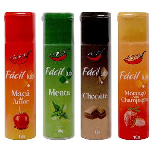 Fácil Lub Gel Aromático 18g Chillies