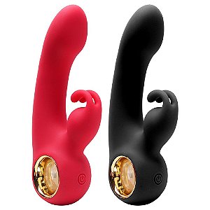 Vibrador Ponto G Clitóris Finger Rabbit S-hande