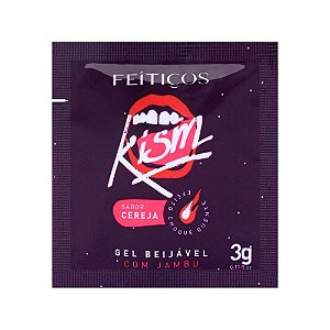 Kism Hot Gel Jambu Electric Sachê 3g Feitiços