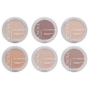 Pó Compacto Antiacne Acnover Ruby Rose