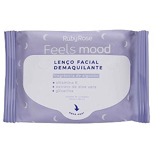 Lenço Removedor Maquiagem Feels Mood Ruby Rose