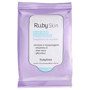 Lenço Demaquilante Ruby Skin Ruby Rose
