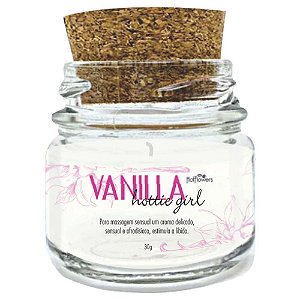 Hottie Girl Vela Creme Massagem 20g Hot Flowers