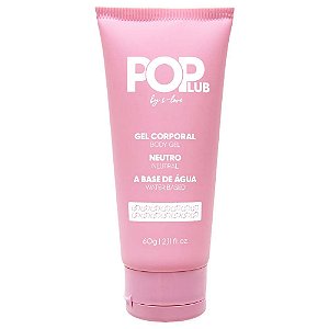 Pop Lub Lubrificante Neutro 60g Sensual Love