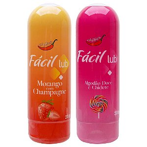 Fácil Lub Gel Corporal Aromático 200g Chillies