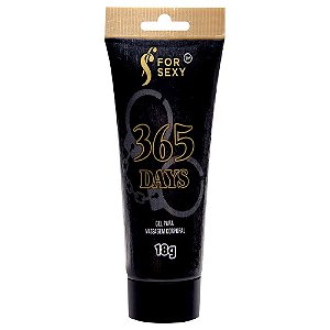 365 Days Gel Excitante Pulsa E Vibra 18g For Sexy
