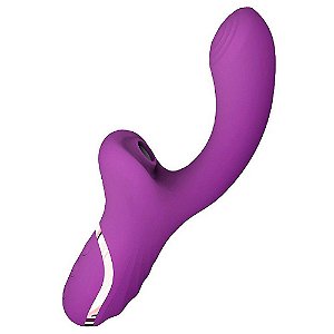 Vibrador Pulsação E Tapping Purple Stick Sexy Import