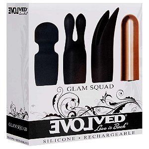 Glam Squad Vibrador Bullet Capas Variadas Evolved