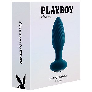 Spinning Tail Teaser Plug Vibrador  Playboy