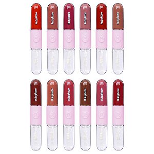 Batom Duo 2x1 Gloss E Batom Ruby Rose