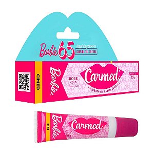 Carmed Barbie Rose Gold Efeito Gloss 10g Cimed