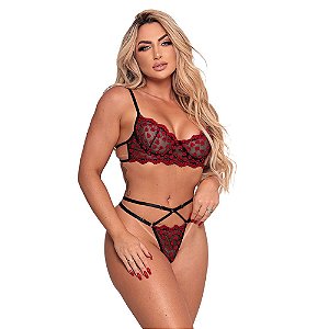 Conjunto Sensual Amante Tallyta