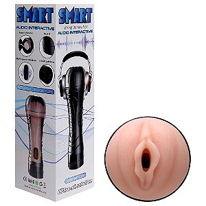 Masturbador Vagina Vibrador E Voz Smart Vipmix