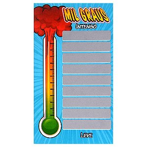 Raspadinha Mil Graus 10 Unidades Sensual Love