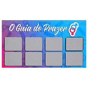 Raspadinha Guia Do Prazer Hétero 10 Unidades Sensual Love