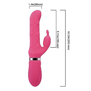 Vibrador 10 Modos Esferas Rotativo Riki Sexy Import