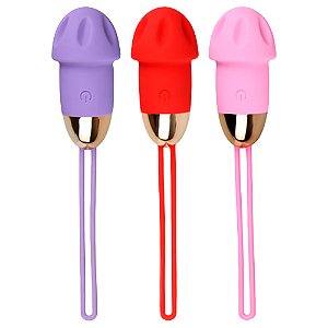 Bullet Vibrador Cogumelo 10 Modos Youvibe Vipmix