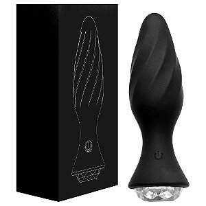 Plug Anal Vibrador Controle Remoto Sexy Import