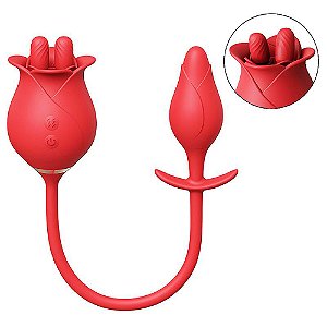 Rosa Língua Estimuladora Ponto G Sexy Import
