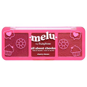 Trio De Blush All About Cheeks Melu Ruby Rose