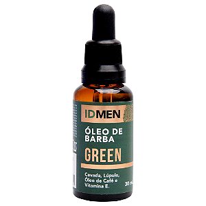 óleo Para Barba Macho Green 30ml Idmen