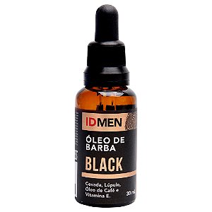 óleo Para Barba Macho Black 30ml Idmen