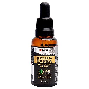 óleo Para Barba Macho Large Beer 30ml Idmen