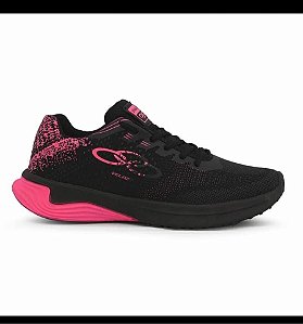 TÊNIS OLYMPIKUS PRETO COM ROSA