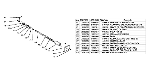 Diagragma do Pistão da Faca SCD6056