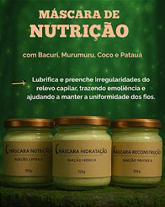 MÁSCARA DE NUTRIÇÃO CAPILAR
