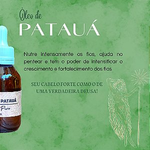 ÓLEO DE PATAUÁ (Oenocarpus bataua)