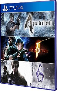 Pacote Triplo Resident Evil PS4 Digital