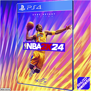 NBA 2K24 Edição Kobe Bryant PS4 Digital