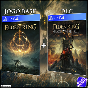 Elden Ring (Jogo Base) + Shadow of the Erdtree (DLC) PS4 Digital
