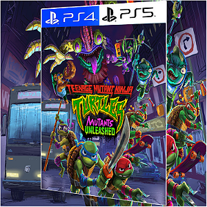 As Tartarugas Ninja: Mutantes à Solta PS4/PS5 Digital