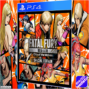 FATAL FURY: City of the Wolves - Edição Especial PS4 Digital