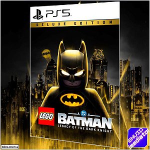 LEGO Batman: O Legado do Cavaleiro das Trevas Edição Deluxe PS5 Digital