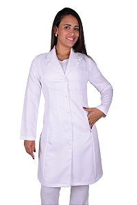 Avental Feminino Manga Longa - Micro Gabardine