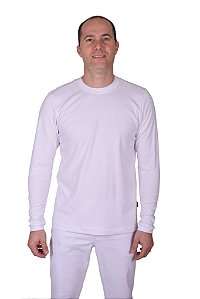 Camiseta  Masculina Manga Longa - Malha Soft