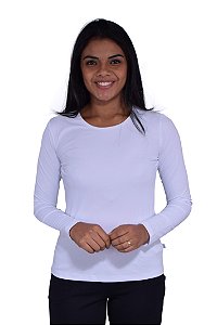 Camiseta Feminina M/Longa Squash em Poliamida