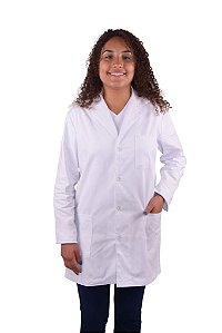 Avental M/Longa Unissex para Laboratório em Algodão