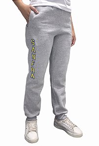 SFX017 - Calça Unissex Jogging  Moletom Felpado (Atleta)