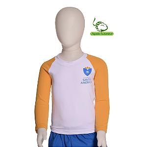 (E) CSA032 – Camiseta Manga Longa Algodão - Mini Materna